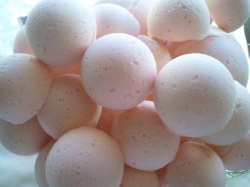 Spa Girl 12 Bath Bomb Fizzies with Shea Butter (Ultra Moisturizing) 1 Oz Each great for dry skin (Pink Sugar)
