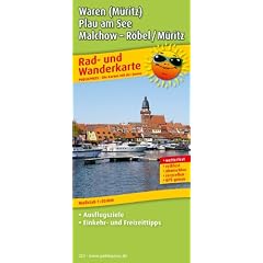 Rad- und Wanderkarte Waren (M�ritz), Plau am See, Malchow, R�bel /M�ritz: Mit Ausflugszielen, Einkehr- & Freizeittipps, reissfest, wetterfest, ... wetterfest, reissfest, abwischbar, GPS-genau
