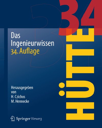 HÜTTE - Das Ingenieurwissen (German Edition)