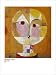 Senecio by Paul Klee - Fine Art Print / Poster - 23.50 x 31.50