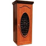 160 Bottle Wine Cabinet with Oval Beveled Glass Door - Vinotemp - 250-Napoleon