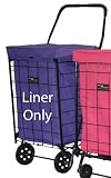 41mnzGW1KwL. SL160  Deluxe Hooded Cart Liner   Lilac (Lilac Liner ONLY) (24H x 15W x 15D)