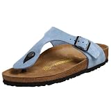  : Birkenstock Gizeh Suede Sandal,Dream Blue Suede,36 Narrow EU