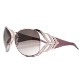Roberto Cavalli RC Diamante 454S/S 72F OversizeD Silver Sunglasses