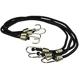 Erickson 06845 Black 36" Industrial Bungey Cord, (Pack of 4)