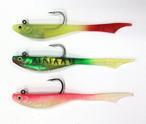 CrazyGear Holographic Fluke Killer (Pink White Tail / Green with Black Stripes / Green Red Tail Glow)