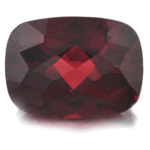 Almandite Garnet 9x7 MM Cushion Checkerboard Cut: 2.50 Carats
