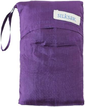 Standard Silk Sleeping Bag Liner (Purple)