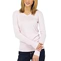 Mossimo&reg; Black: Ultrasoft Vee Neck Sweater - Blushing Bride