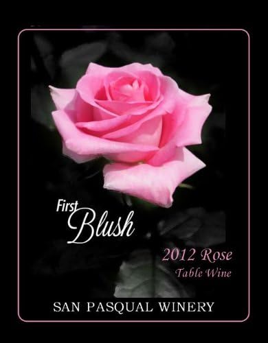 2012 San Pasqual Winery "First Blush" Rosé 750 mL