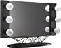 Starlet Table Top Lighted Vanity Mirror 34" - Black