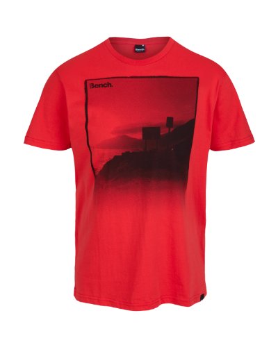 Bench Herren T-Shirt Future, bittersweet, M, BMGA2639_RD062 Preisvergleich