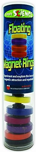 Dowling DO-SS10BN Floating Magnet Rings, Ages 3 &amp; Up, MultiPk 6 Each