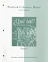 Workbook/Laboratory Manual Vol. 1 to accompany ?Que tal?