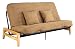 Serta Pinehurst Full Futon Mattress, Tan
