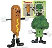 Captain Corndog vs. Baron Von Broccoli action figure playset