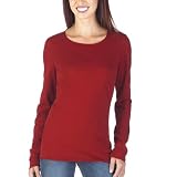 Juniors' Mossimo Supply Co. Raw-Edge Layering Tee - Red