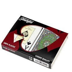 Fournier Bridge Alfombras Jumbo Index Plastic Playing Cards