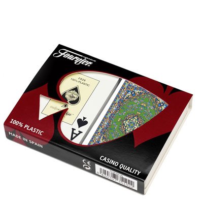 Fournier Alfombras Bridge Size Jumbo Index Playing Cards