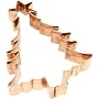 Old River Road Christmas Tree Shape Cookie Cutter, Copper