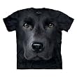 The Mountain Black Lab Face Mens T-shirt
