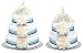 Bloomers Diaper Cake-Cream Dahlias Small