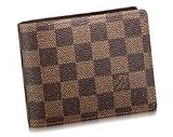 LOUIS VUITTON(ルイ ヴィトン) 【ルイヴィトン ダミエ ポルトフォイユ・フロリン】 LOUIS VUITTON 小銭入付二つ折り財布 N60011 二つ折り財布(小銭入れ付)