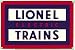 RAILROAD TIN SIGN - Lionel Electric Trains (Orange)