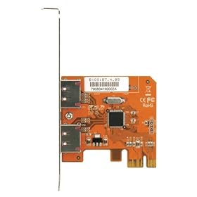 【クリックで詳細表示】センチュリー ポートを増やしタイ eSATA x2 PCIe接続カード CIF-eSATAP2