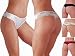 Scallop Lace Satin Low Rise Thong