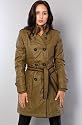 Spiewak The Everett Coat in Olive,Winter Coats & Jackets for Women