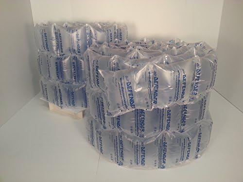 8 x 8 airDEFENDER air pillows 168 quantity 80 gallons 10.67 cubic feet void fill cushioning from Discount Air Pillows