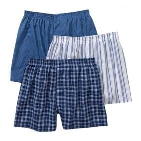 Fruit of the Loom Exposed Waistband Woven Boxer bl550