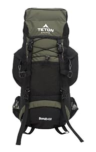 TETON Sports Scout3400 Internal Frame Backpack (Hunter Green)