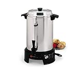 Regal Ware 58015V West Bend 55 Cup 220/240 Volt Aluminum Coffee Urn