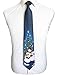 GUSLESON New Christmas Tie 9cm Soft Snowman Tree Printed Necktie Mens Festival Ties (0767-03)