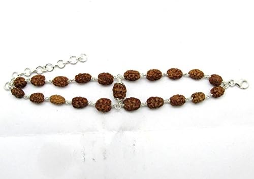 2 Mukhi Bracelet / Moon Bracelet - 21 Java beads