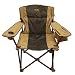 Big & Tall Folding Camp Chair (Super Strong, Extra Wide, Padded, Drink Holder)