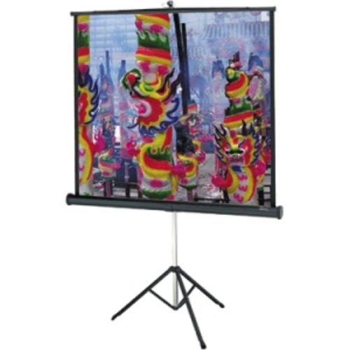 Versatol 70inx70in Tri Pod Screen Keystone Elim Matte White