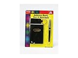 36 Packs of address book with pen and keychain