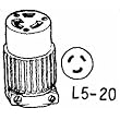 Cooper Wiring L520CBOX Heavy-Duty Locking Connector