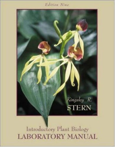 Laboratory Manual to accompany Introductory Plant Biology