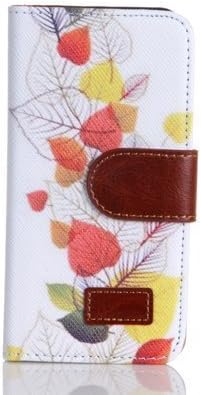 DE Apple iphone 4/4G/4S Case New Fashion Tree leaf Grain Pattern Book Style Flip Wallet PU Leather Stand Case With Card Slots Cover Skin for Apple iphone 4/4G/4S