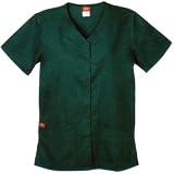 Dickies Medical Uniforms Two Pocket EDS Snap Front Top Everyday Scrub