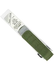 16-20mm Tec One Olive Green Nylon Velcro Watch Band