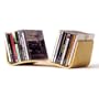 Modern Mini Bent Ply Stand for CDs or Books