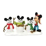 Department 56 Disney Village Accessory Figurine, The 3 Mouseketeers