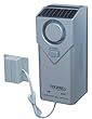 Techko S097 Indoor/Outdoor Pool Alarm, Magnetic Sensor, Solar Powered