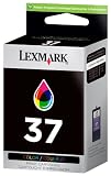 Lexmark No 37 Color Return Prog Print Cartridge