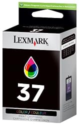 Lexmark No 37 Color Return Prog Print Cartridge